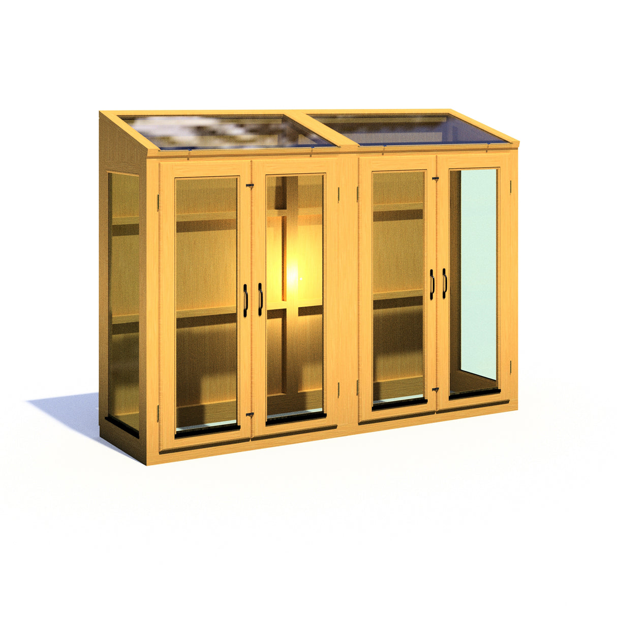 Shire Heydon 7x2 Wooden Greenhouse