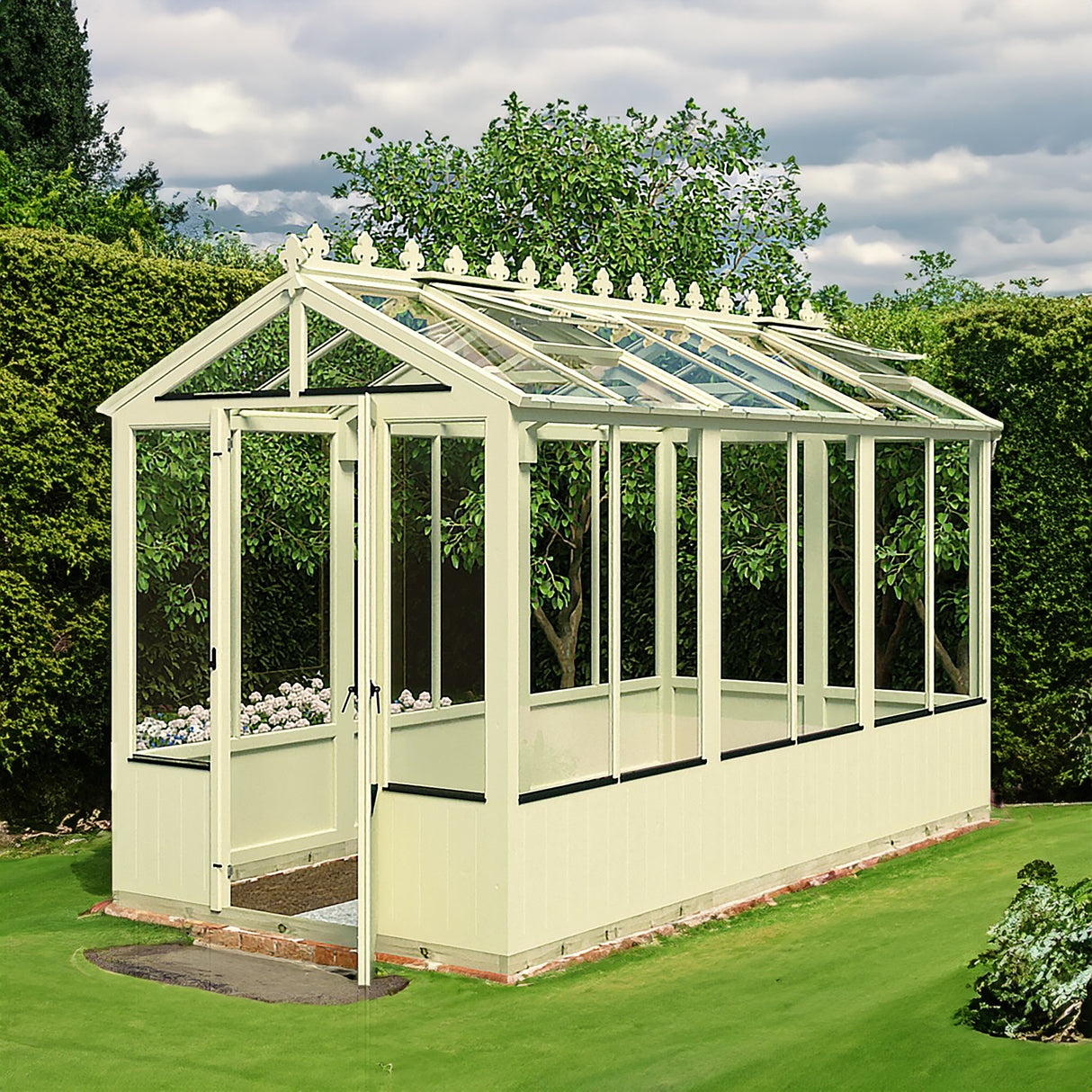 Shire Holkham 6x12 Wooden Greenhouse
