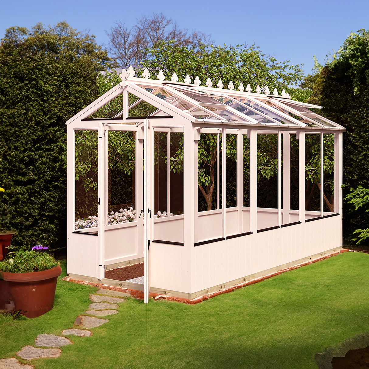 Shire Holkham 6x12 Wooden Greenhouse