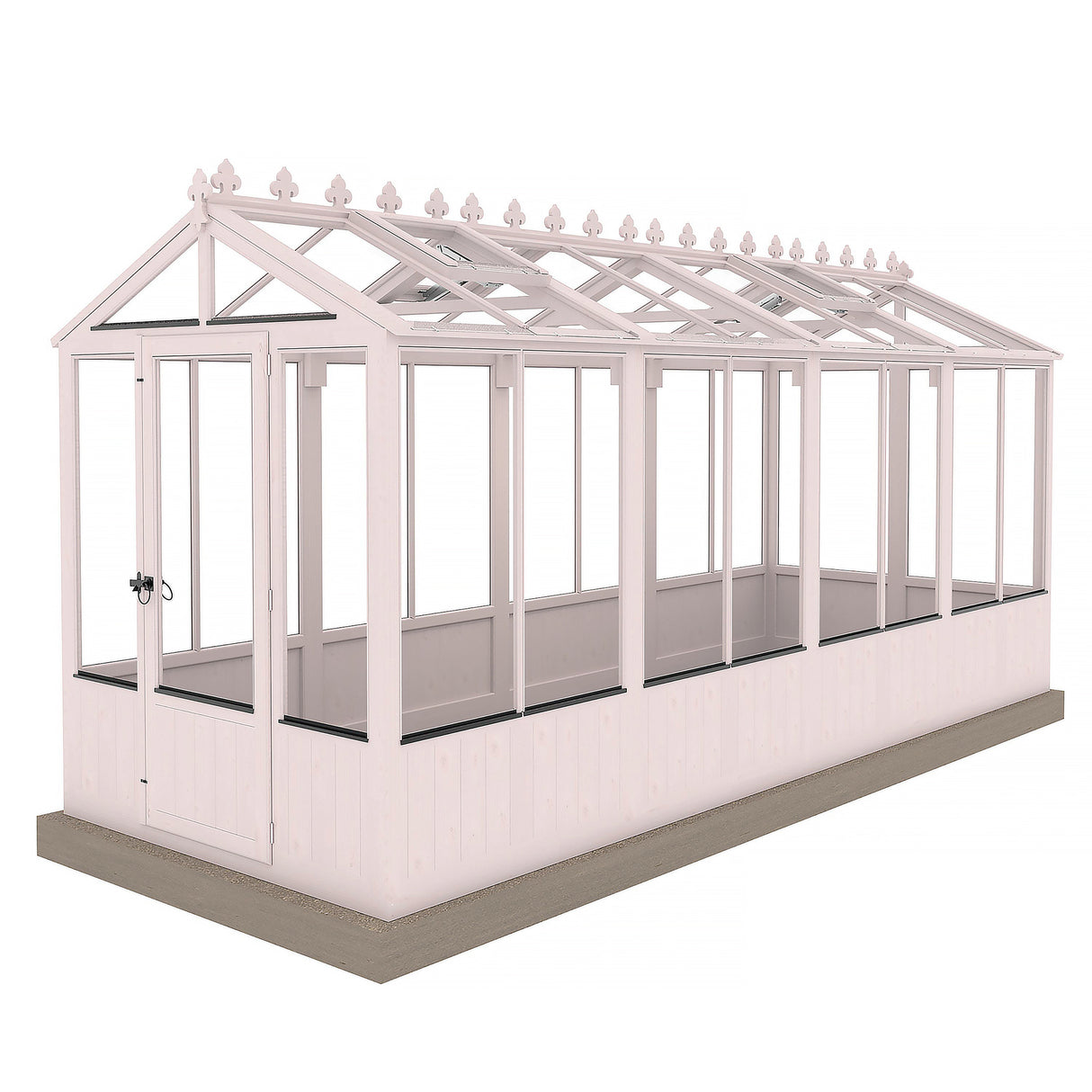 Shire Holkham 6x16 Wooden Greenhouse