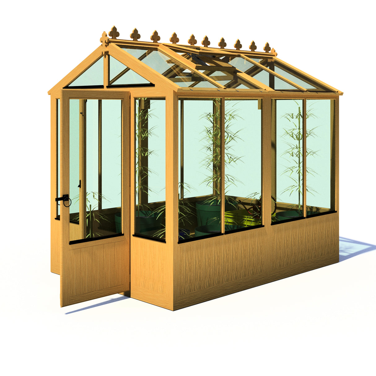Shire Holkham 6x8 Wooden Greenhouse