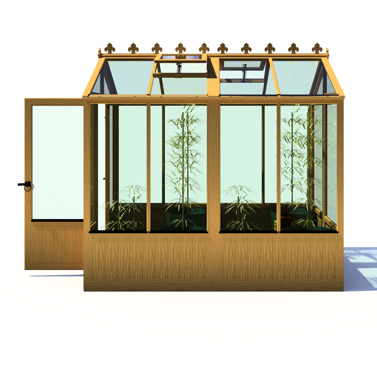 Shire Holkham 6x8 Wooden Greenhouse