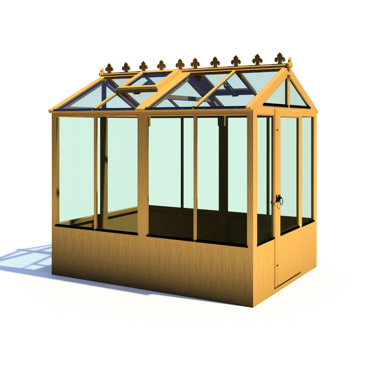 Shire Holkham 6x8 Wooden Greenhouse