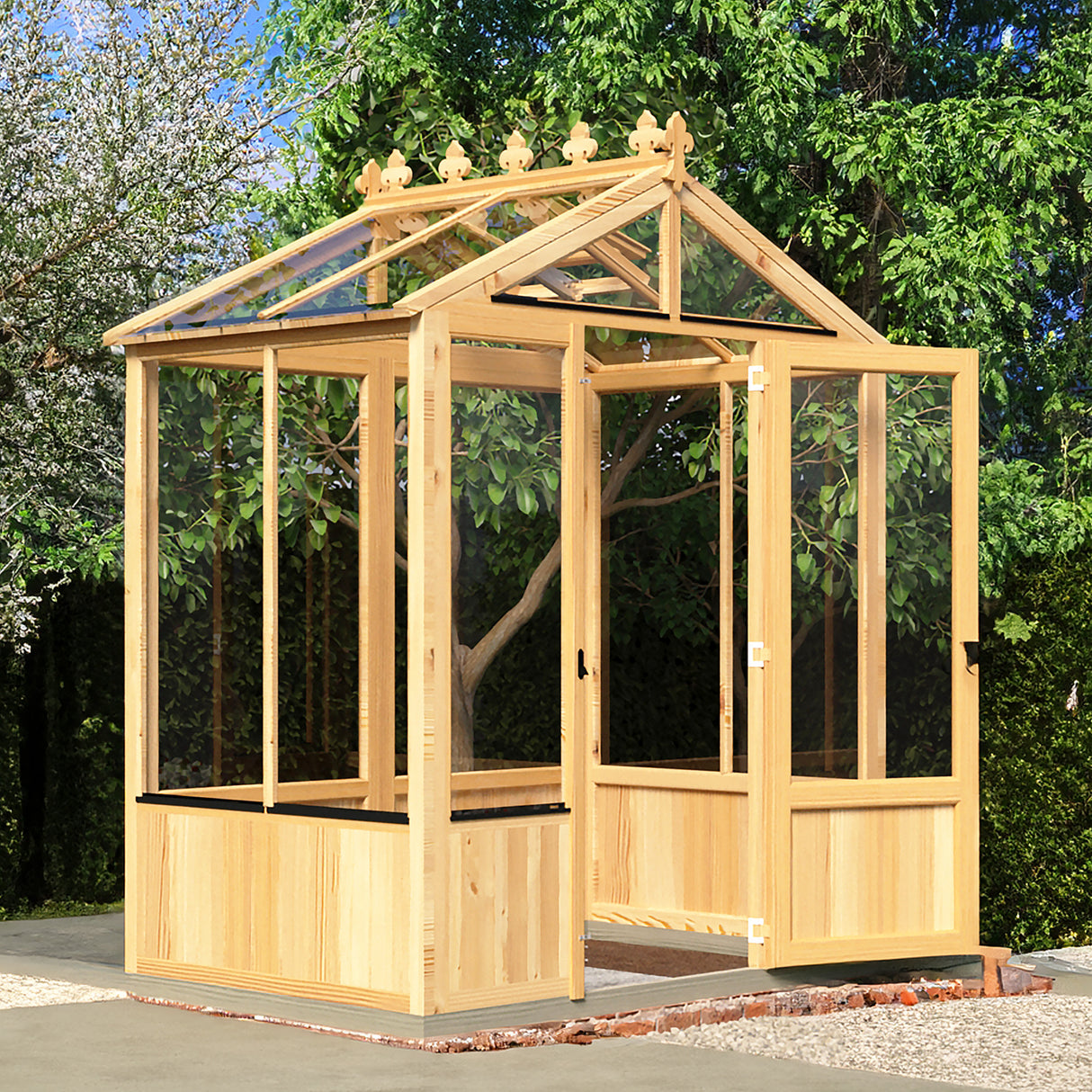 Shire Holkham 6x4 Wooden Greenhouse