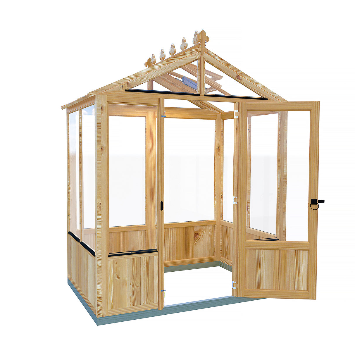Shire Holkham 6x4 Wooden Greenhouse