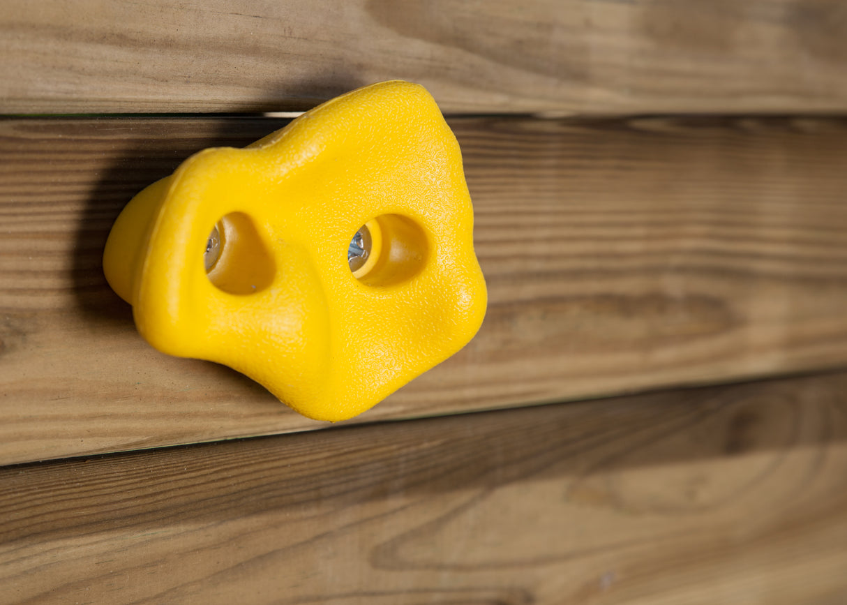 Shire Rumble Ridge Rock Wall Climbing Frame with Single Swing