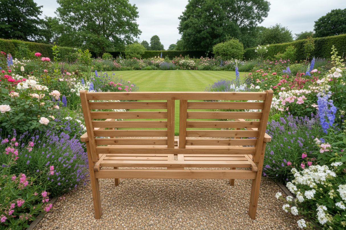 Florence Chinese Fir 2 Seater Bench