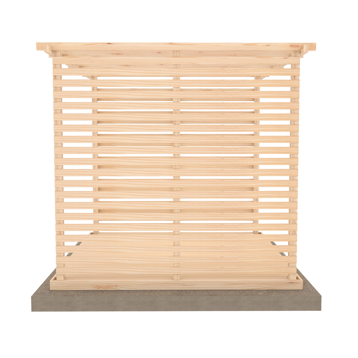 Shire 8x8 Ivy Pergola Kit with Sides and Decking