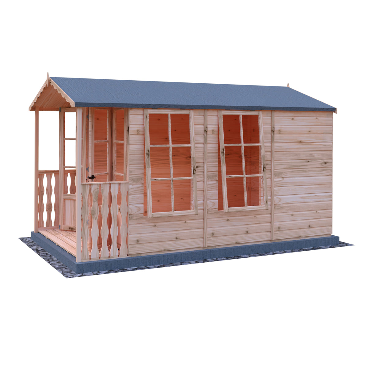 Shire Kensington 7x10 Summerhouse with Verandah