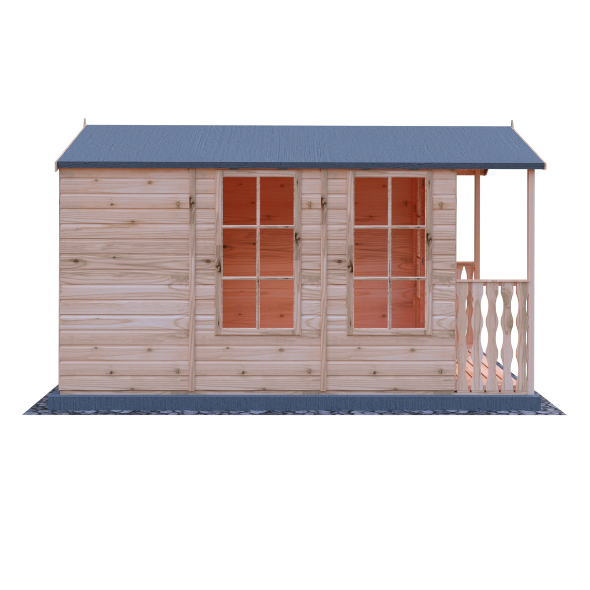 Shire Kensington 7x10 Summerhouse with Verandah