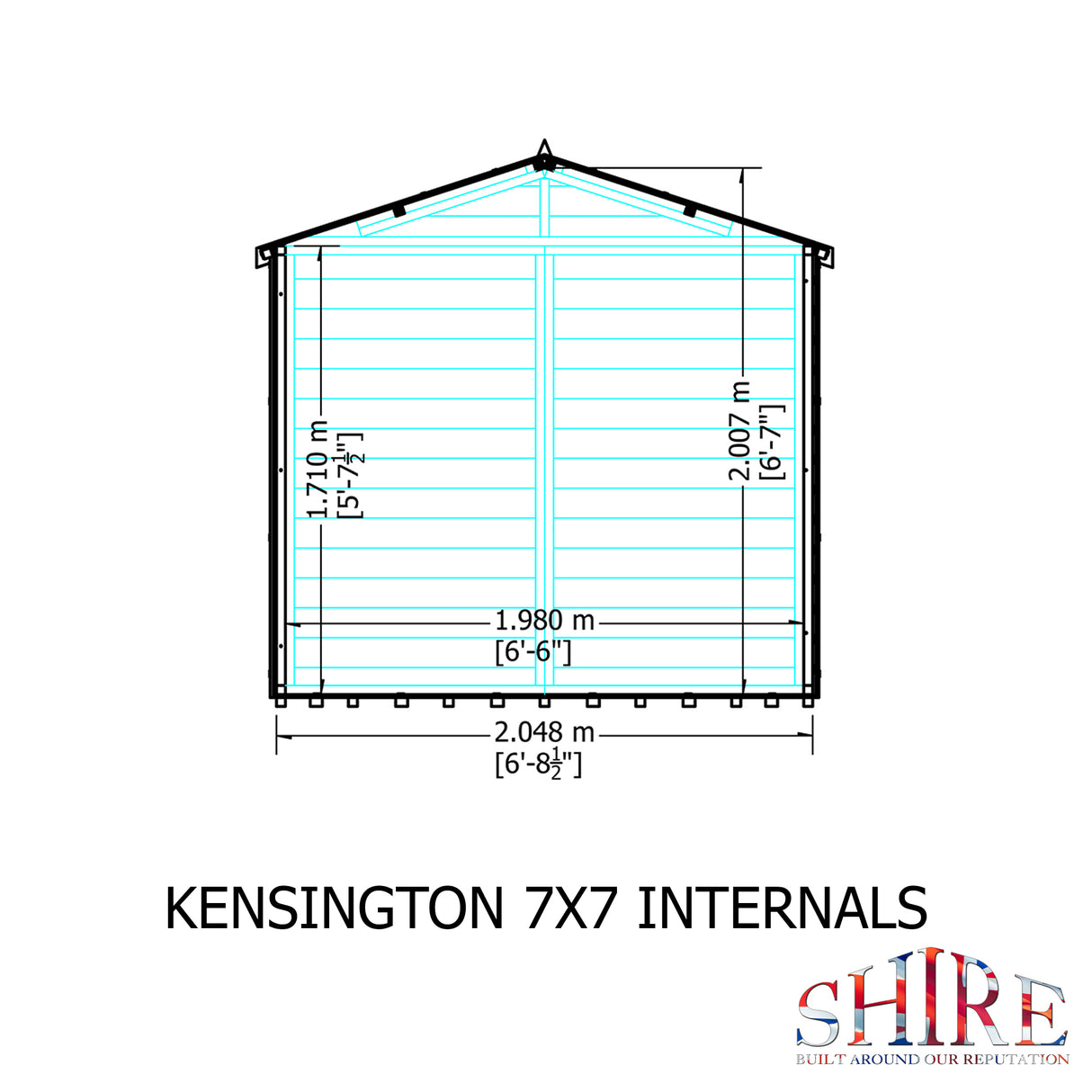 Shire Kensington Summerhouse 7x7