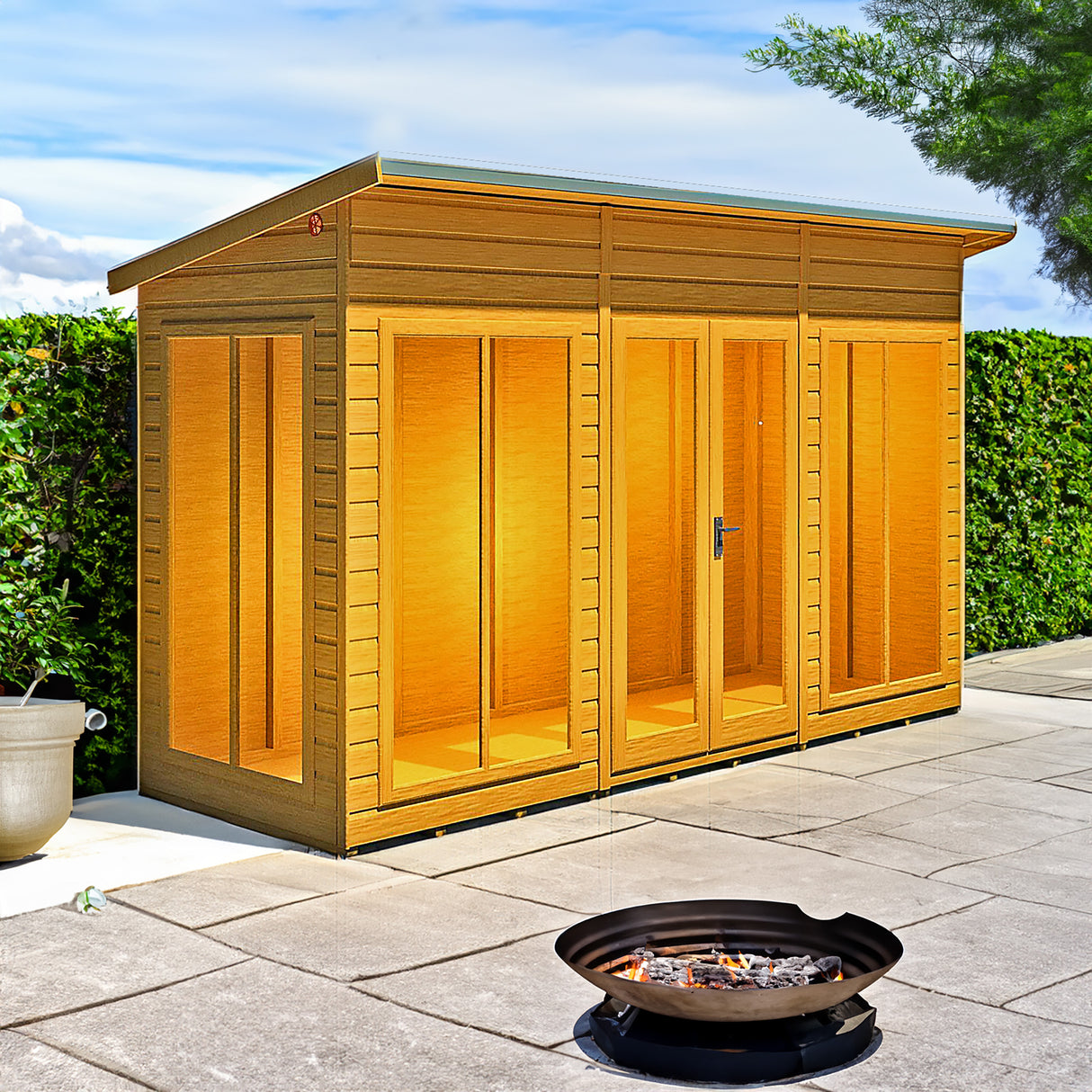 Shire Lela 12x4 Summerhouse