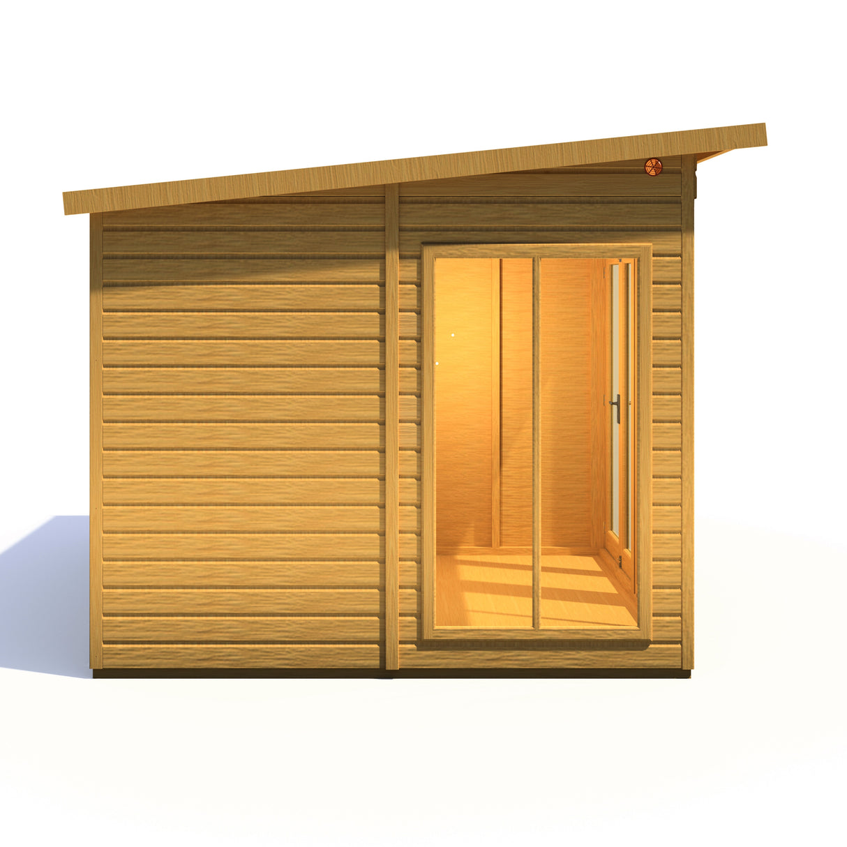 Shire Lela 12x8 Summerhouse with Storage Shed