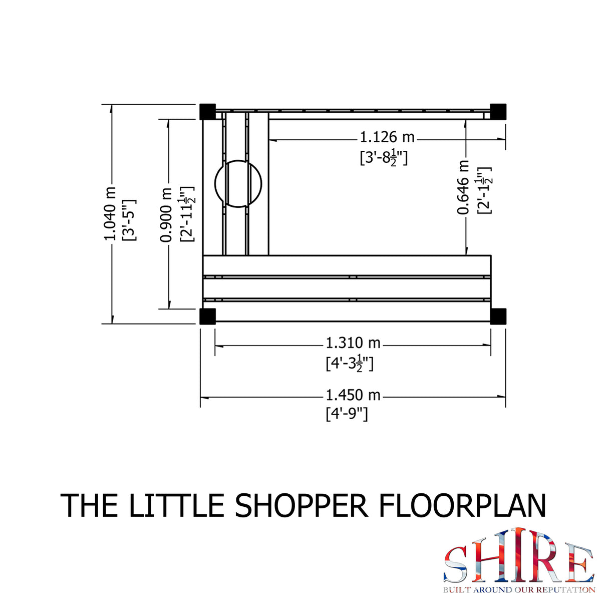 Shire Little Shopper Playhouse