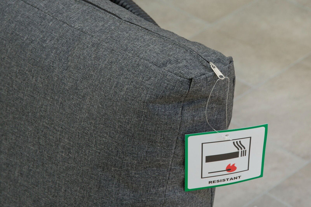 Cargo Aluminium L Shape Garden Furniture Lounge Set