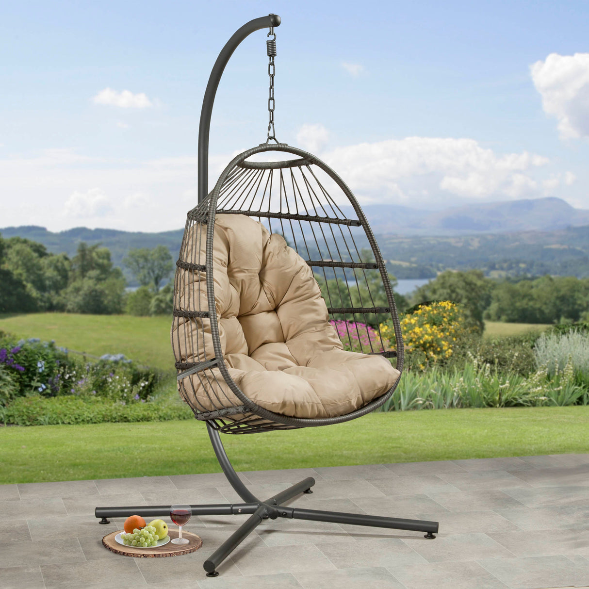 Single Folding Cocoon Chair