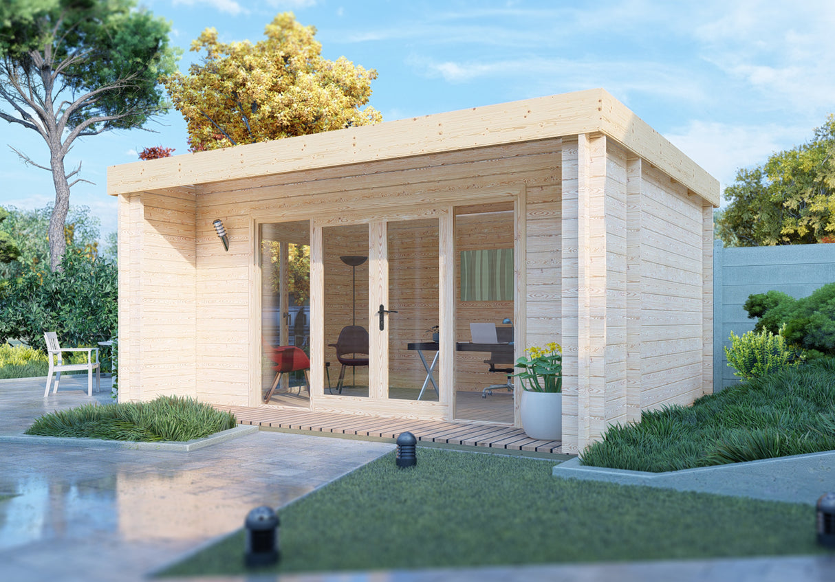 Shire Nuuk 16x13 44mm Log Cabin