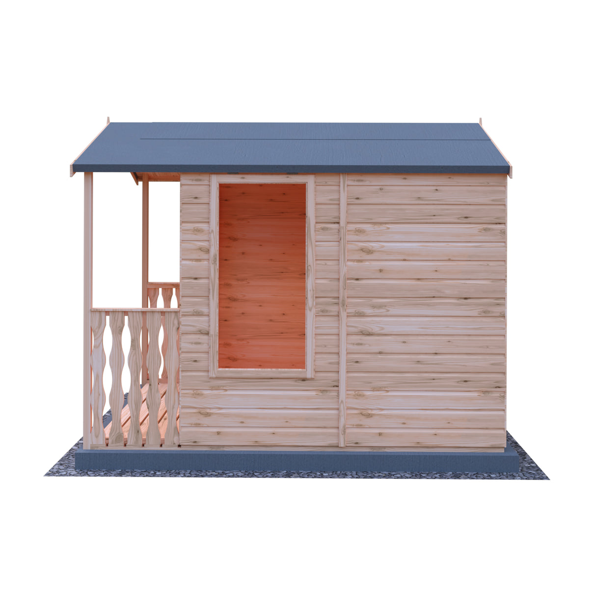 Shire Parham 7x7 Summerhouse with Verandah