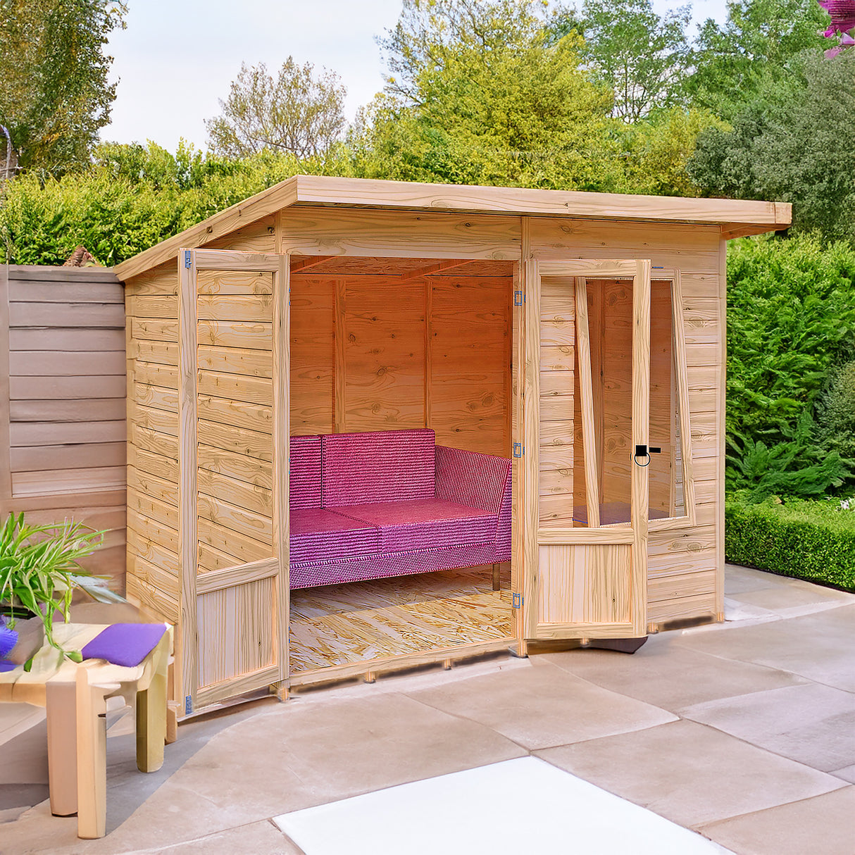 Peony 8 ft x 6 ft Summerhouse