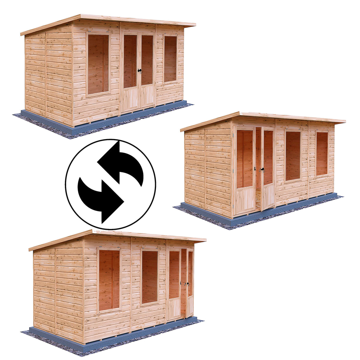 Peony 12 ft x 6 ft Summerhouse