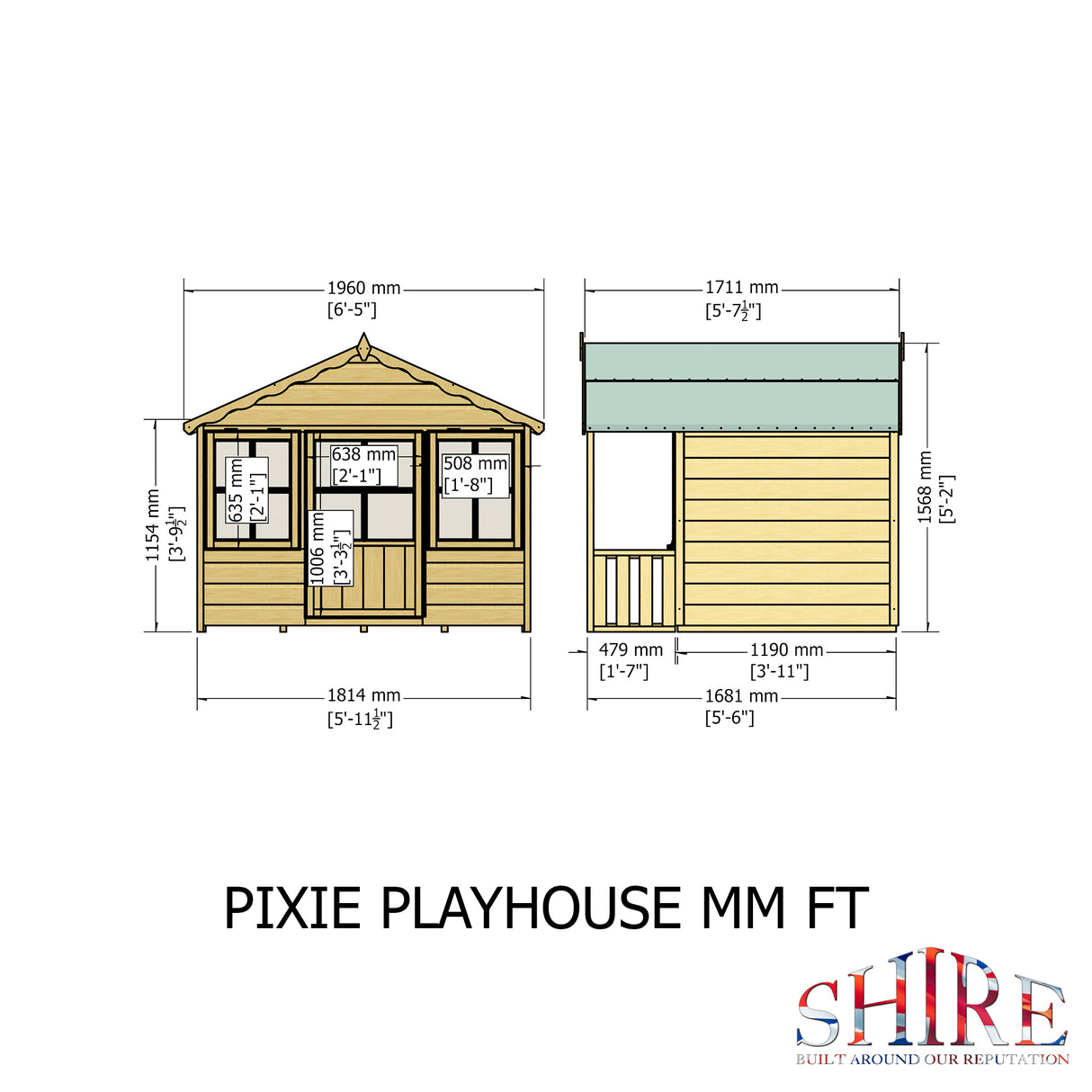 Shire Pixie Playhouse
