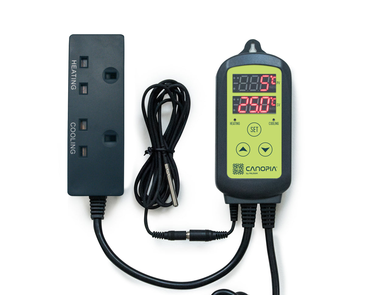 Portable Splash Resistant Greenhouse Fan Heater 2400W UK