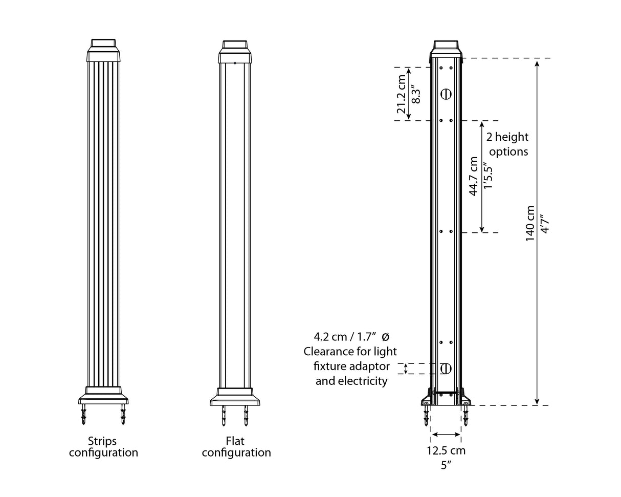 Alpine 12' x 21' Extra High Carport - Grey Aluminium & Twin-wall Polycarbonate Roof Panels