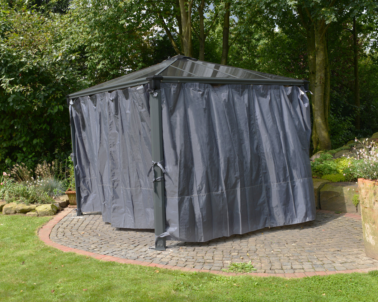 Palermo 3000/3500/3600 + Milano 3000 + Martinique 3600 Gazebo Curtain Set