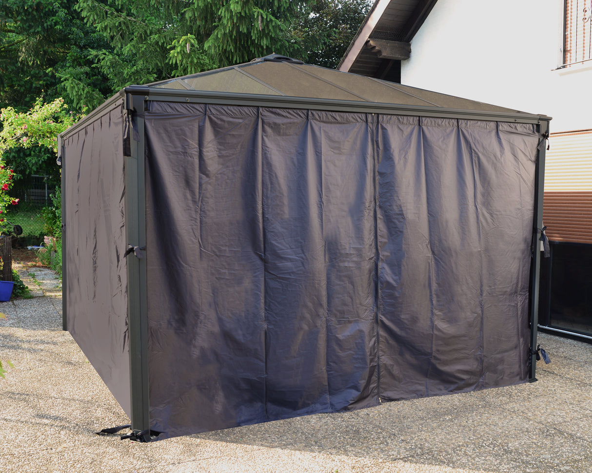 Palermo 3000/3500/3600 + Milano 3000 + Martinique 3600 Gazebo Curtain Set