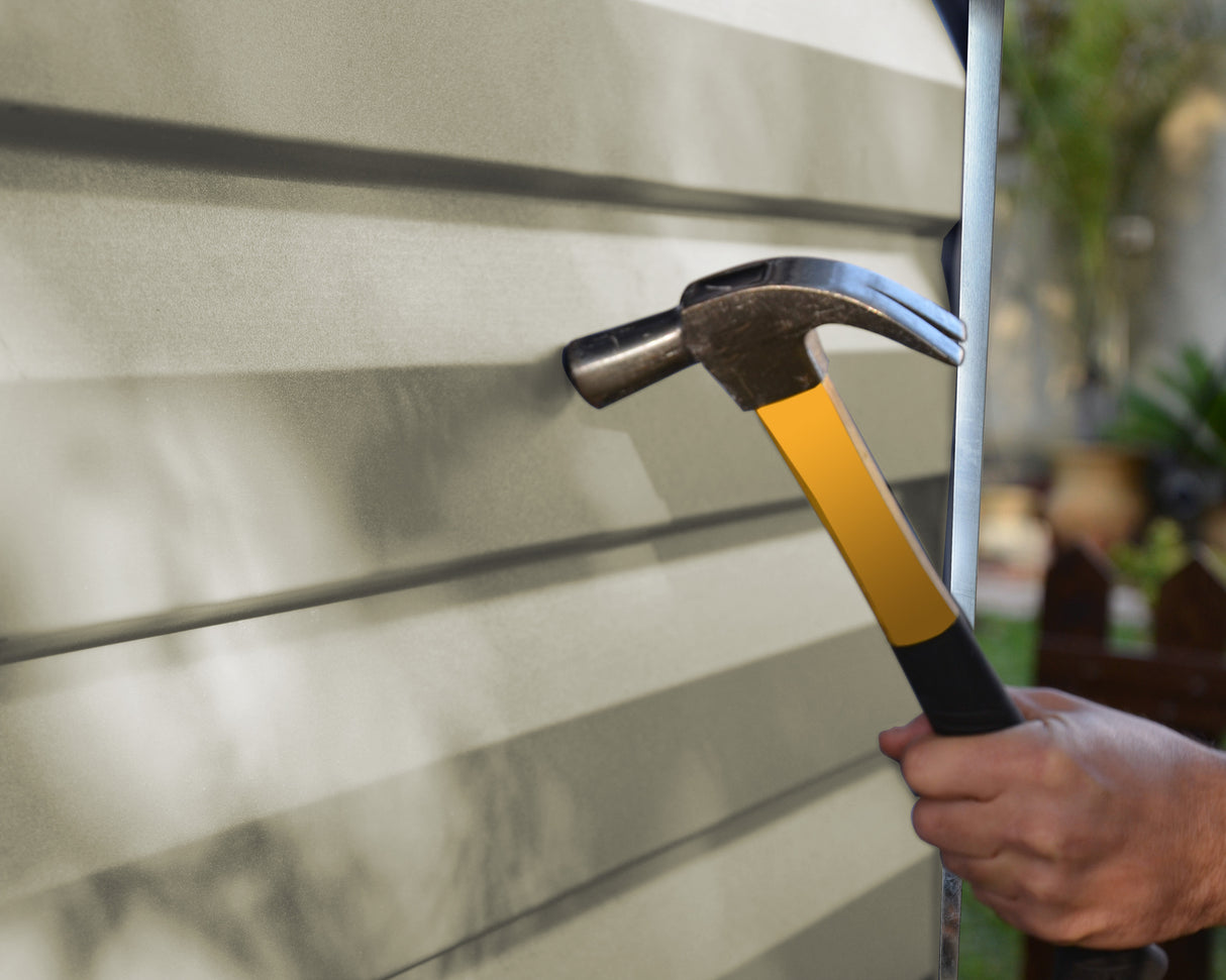 Skylight 6ft. x 5ft. Garden Shed - Tan Polycarbonate Panels