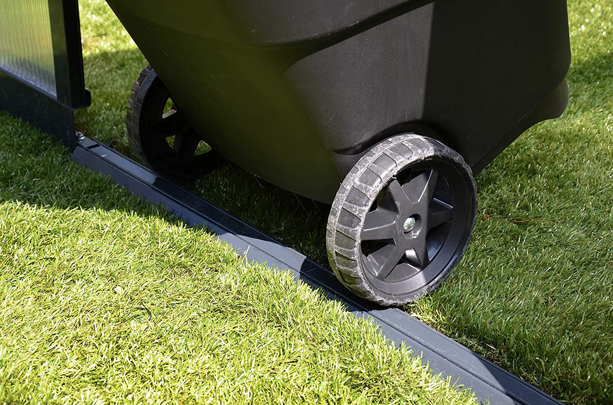 Glory 8' x 8' Greenhouse - Grey Frame & Multiwall Polycarbonate Panels