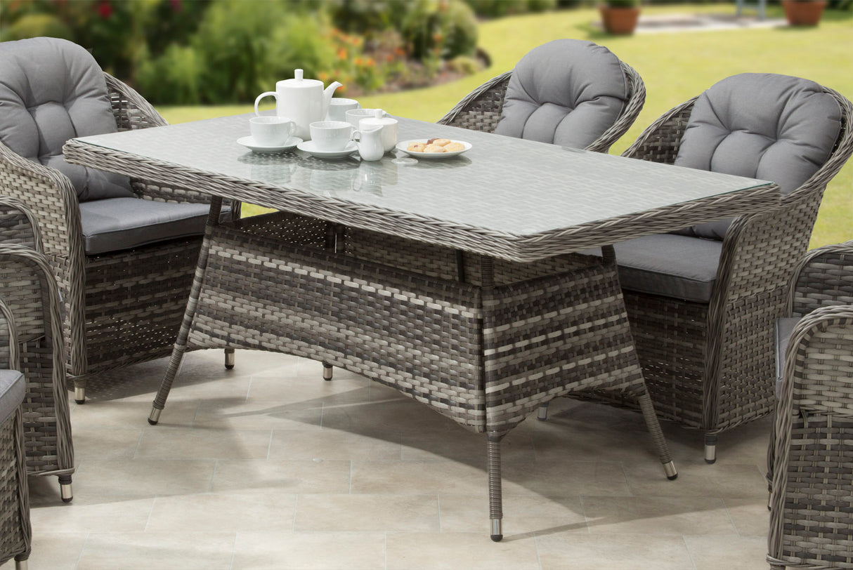 Florida 6 Seat Rectangular Dining Set