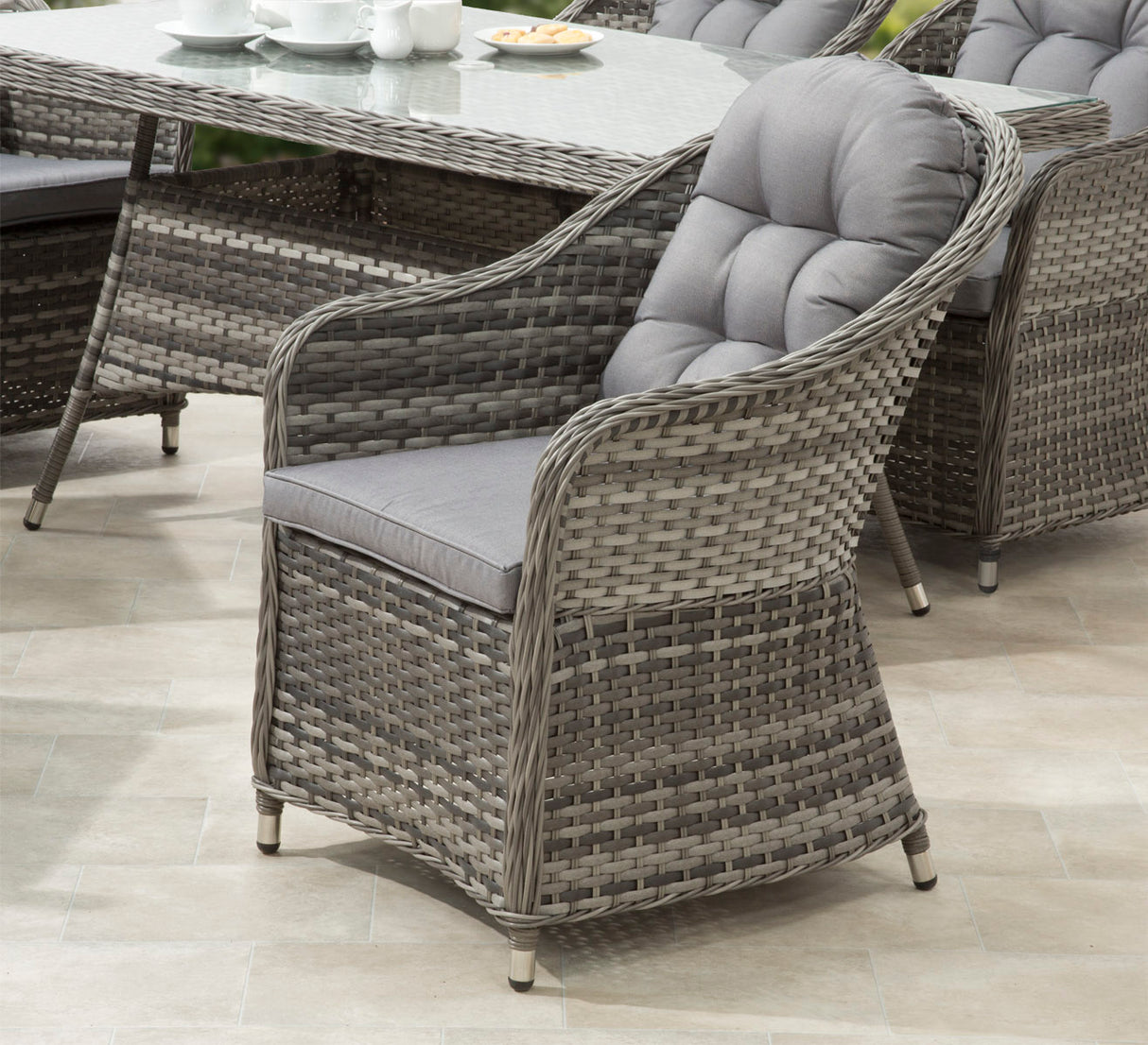 Florida 6 Seat Rectangular Dining Set