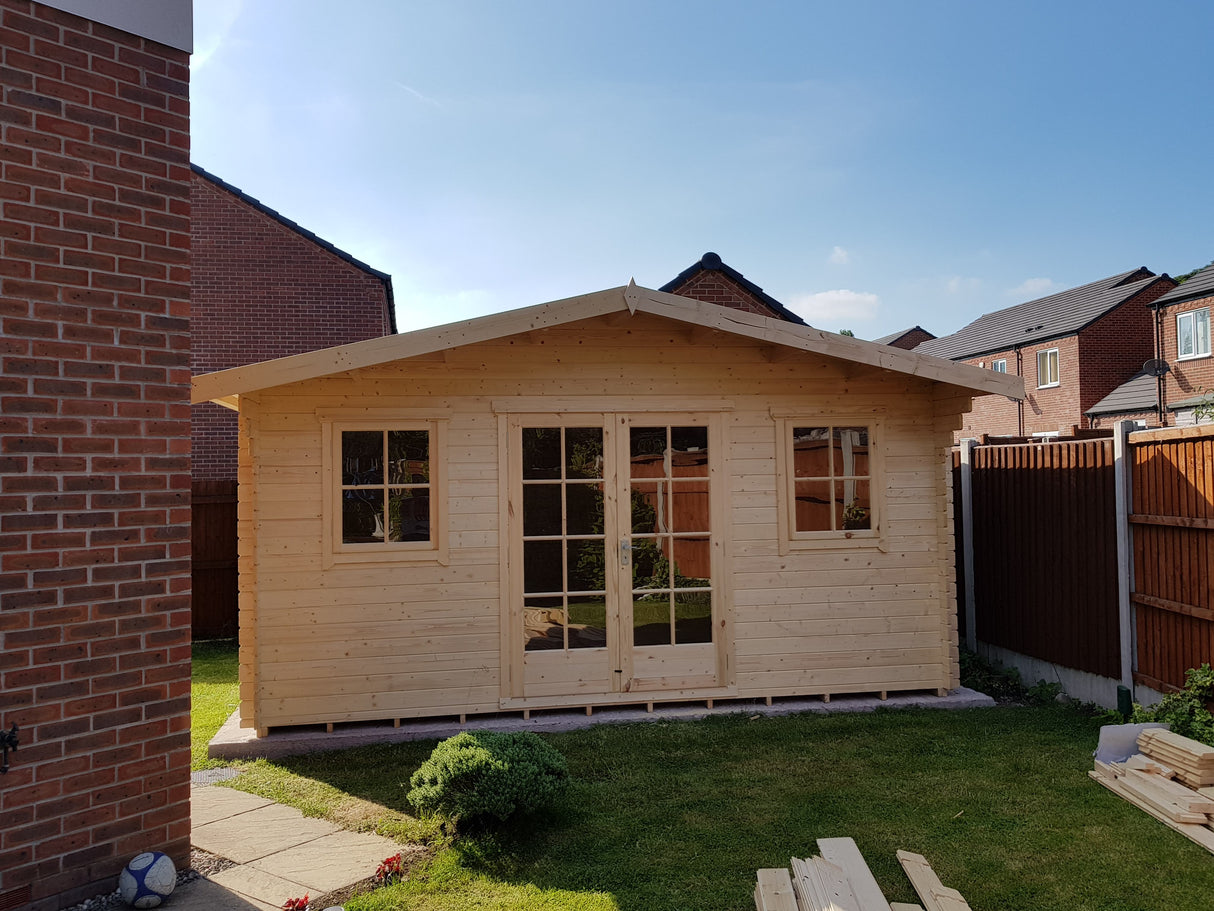 Shire Clipstone 12x10 Log Cabin