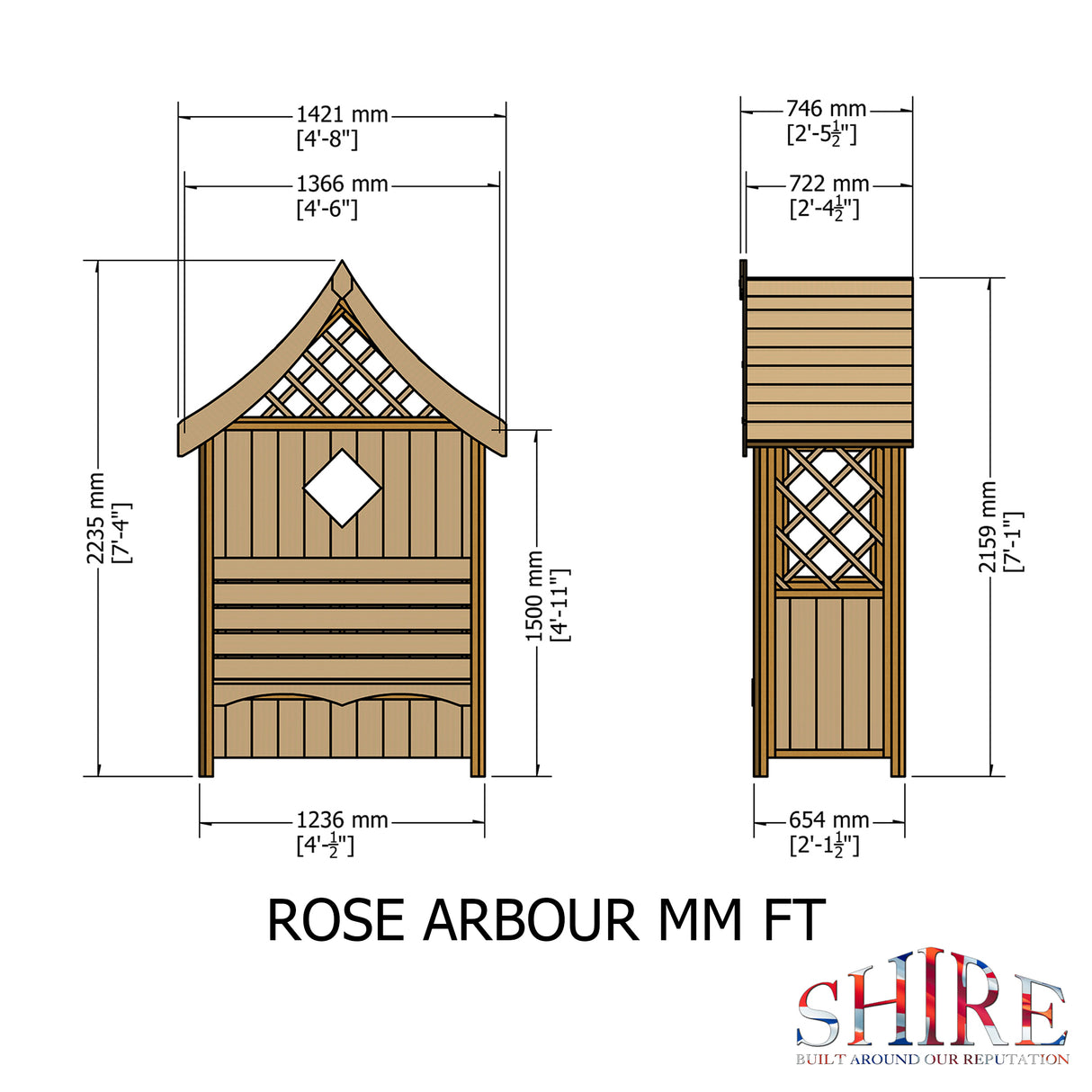 Shire Rose Arbour