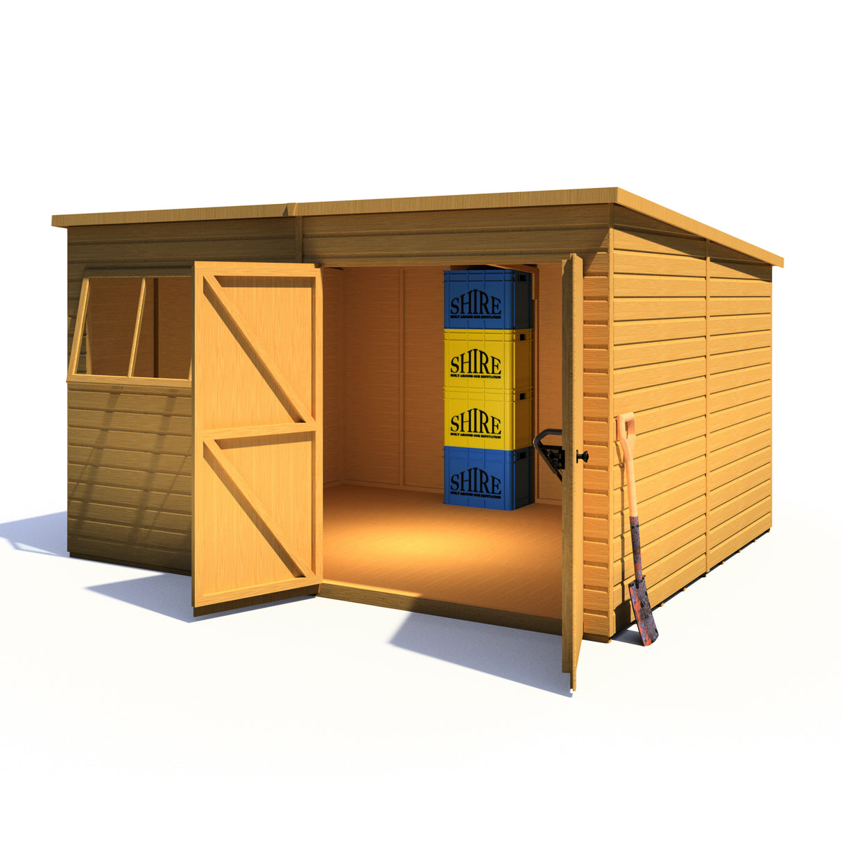 Shire Ranger 12 x 10 Pent Shiplap Shed