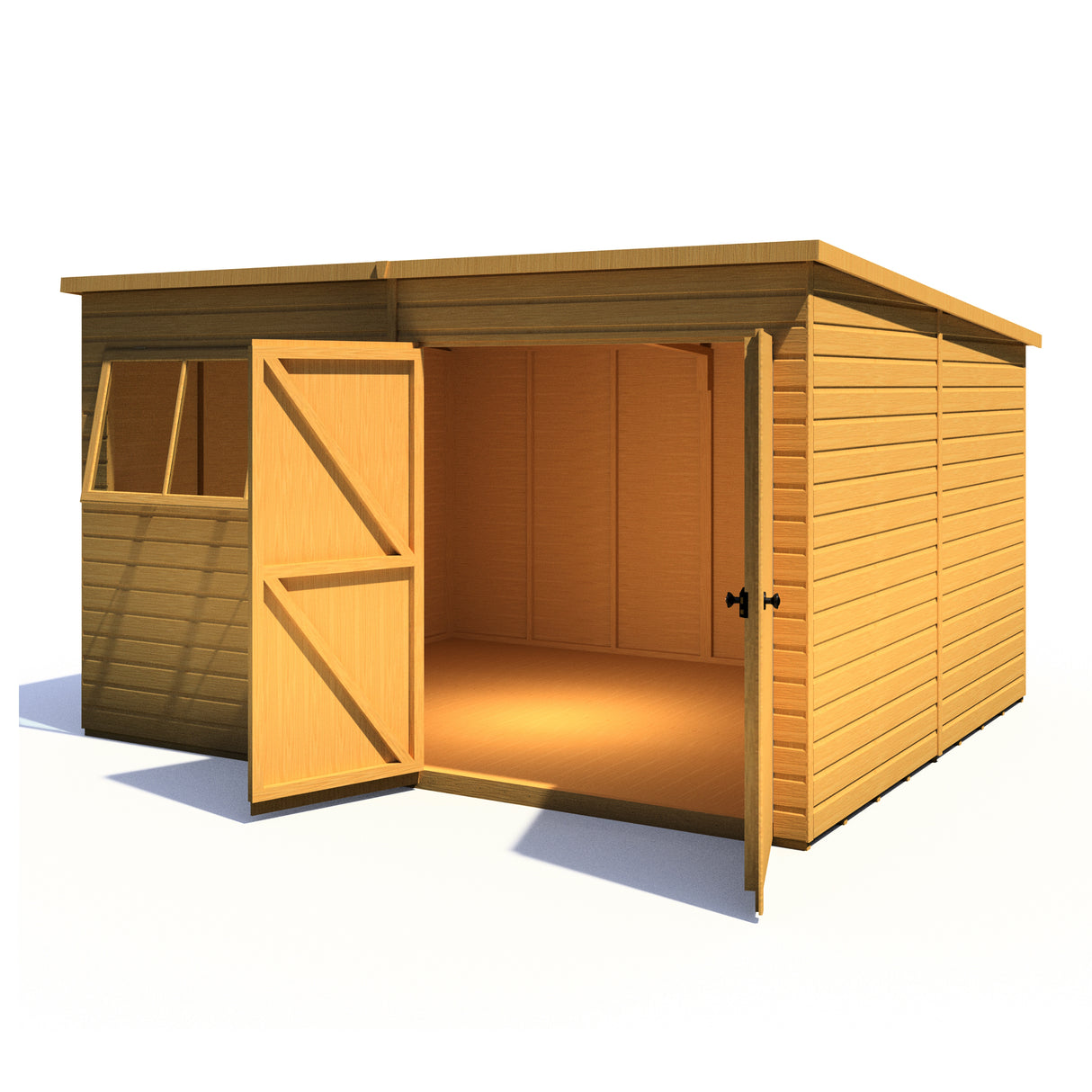 Shire Ranger 12 x 10 Pent Shiplap Shed