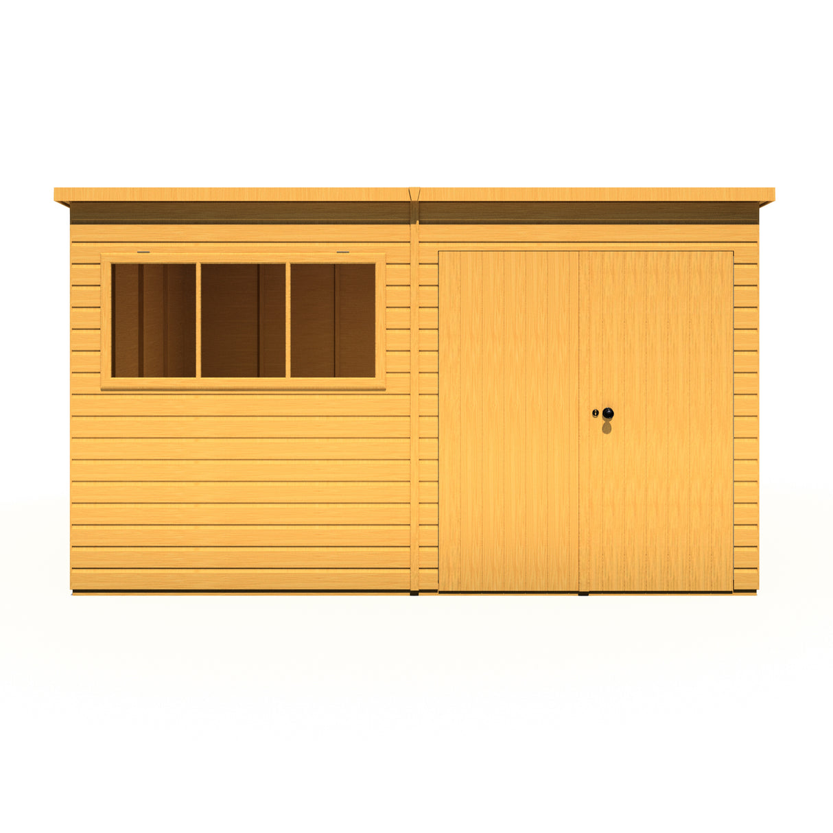 Shire Ranger 12 x 10 Pent Shiplap Shed