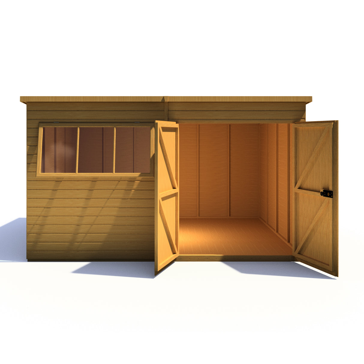 Shire Ranger 12 x 10 Pent Shiplap Shed