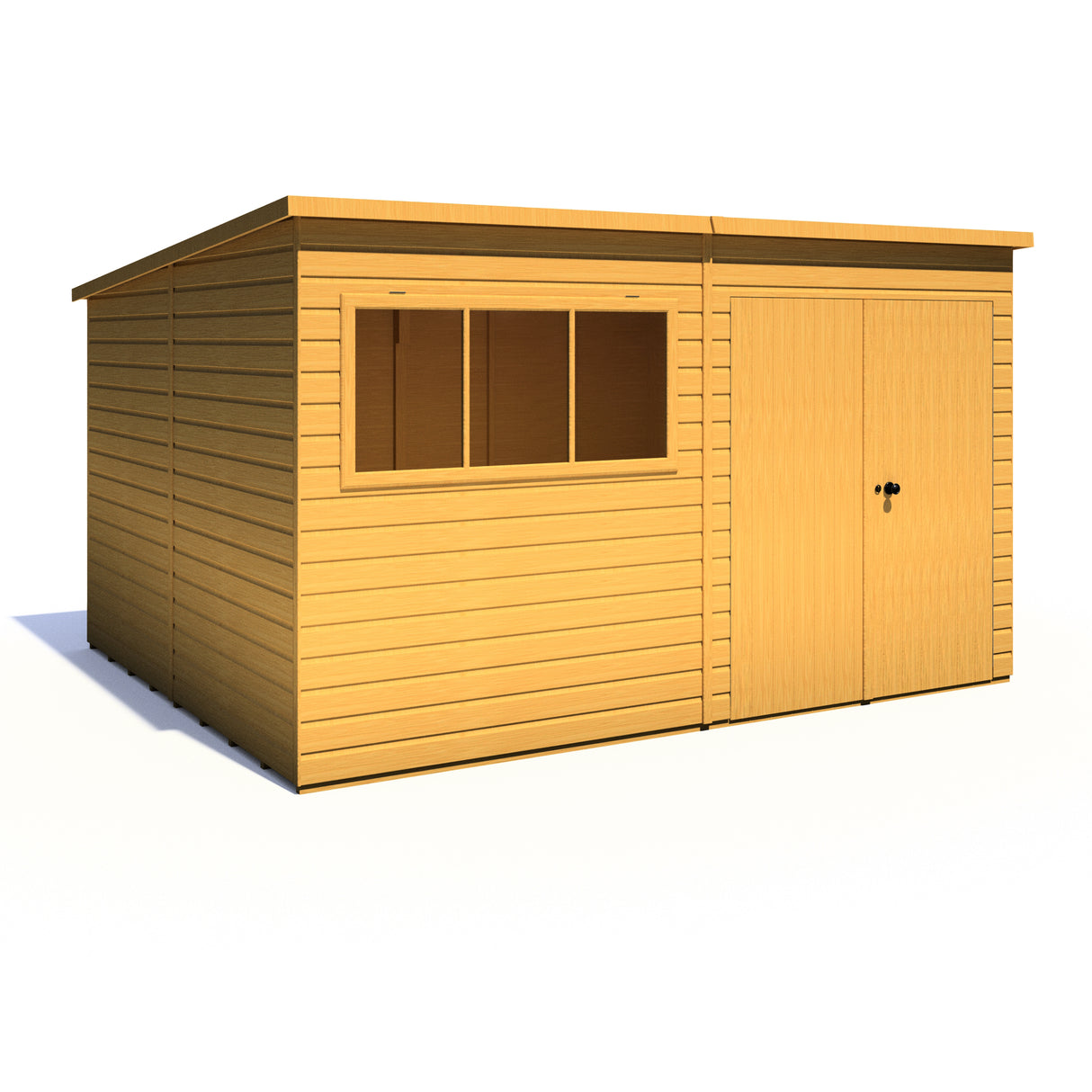 Shire Ranger 12 x 10 Pent Shiplap Shed
