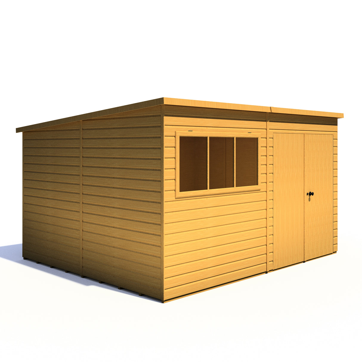 Shire Ranger 12 x 10 Pent Shiplap Shed