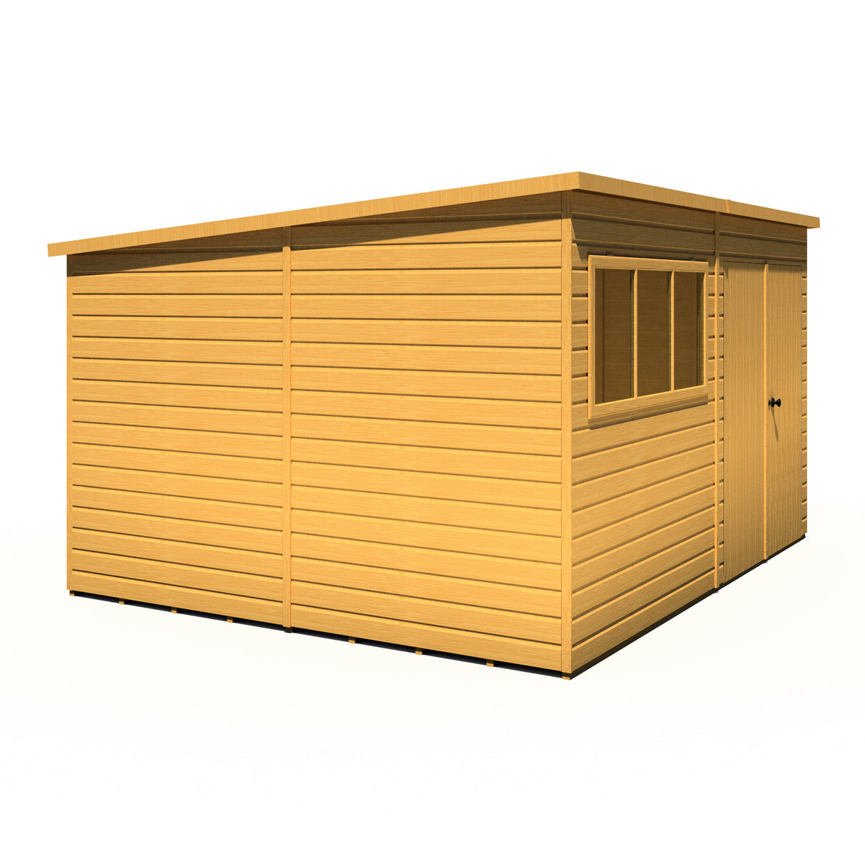 Shire Ranger 12 x 10 Pent Shiplap Shed