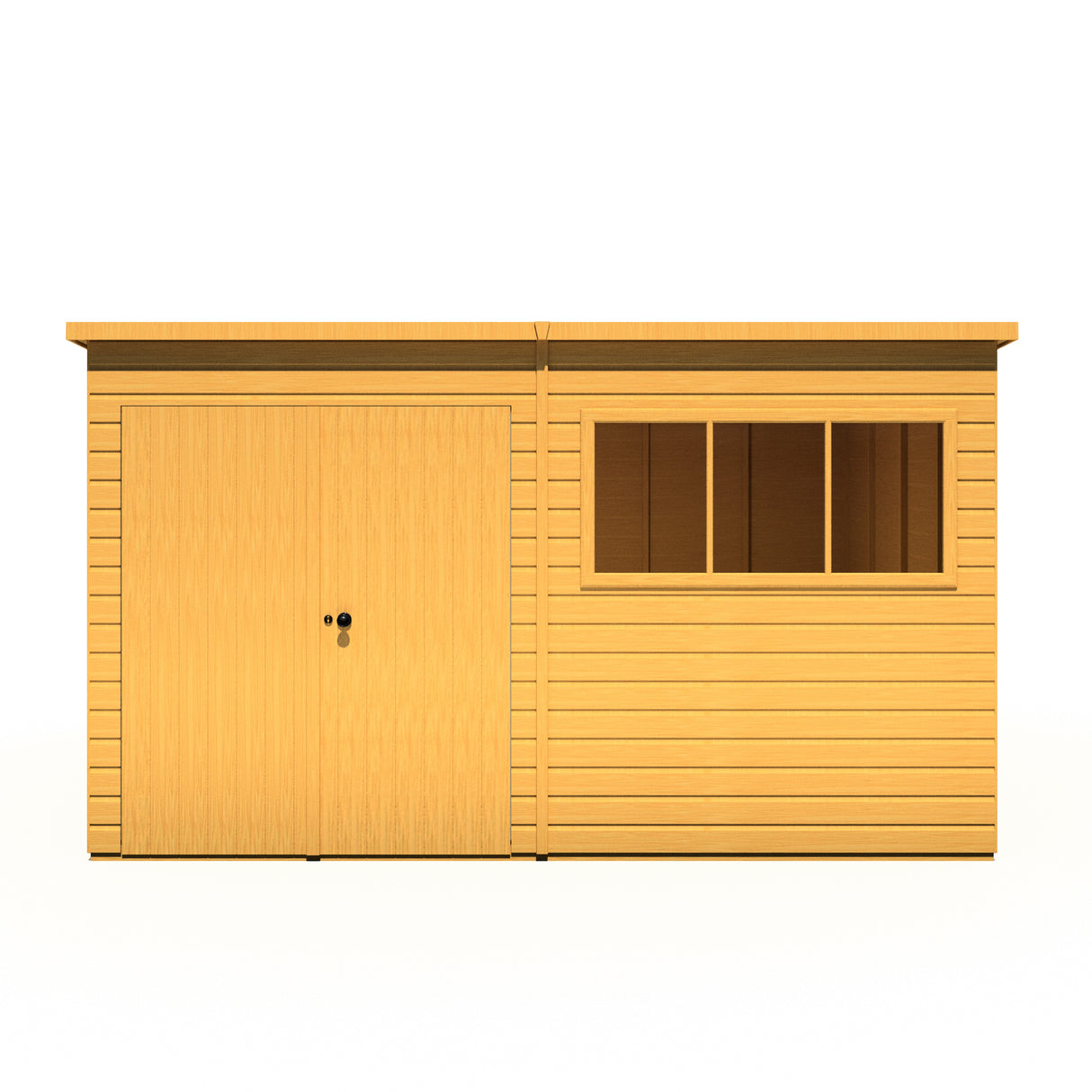 Shire Ranger 12 x 10 Pent Shiplap Shed
