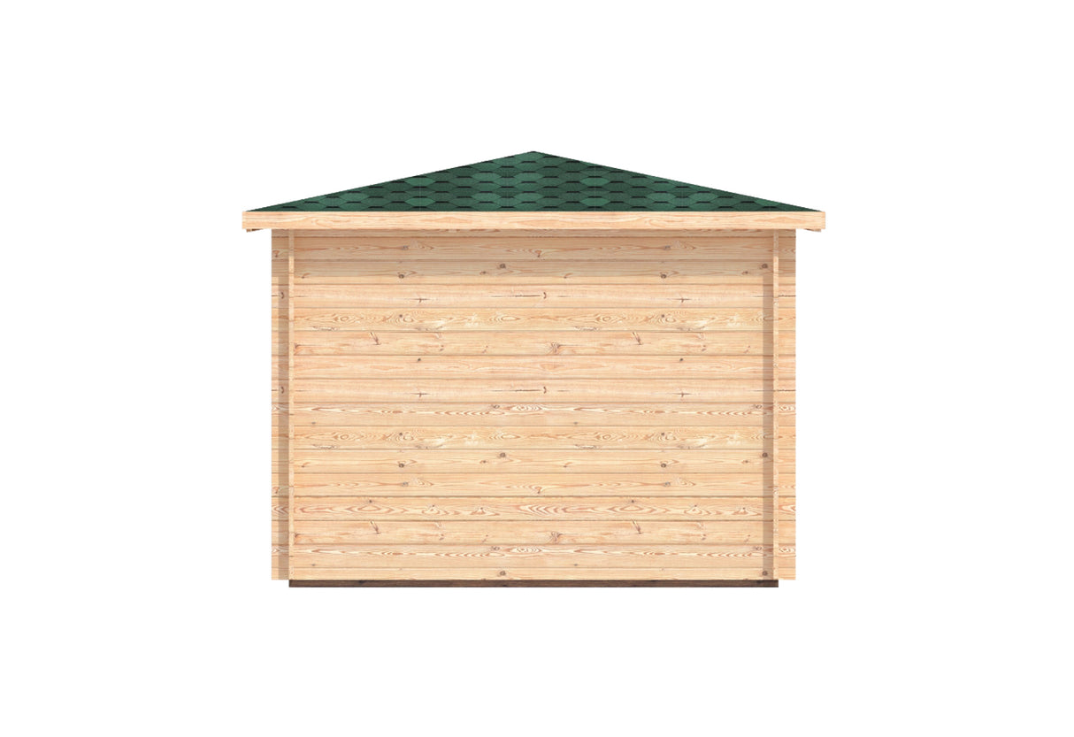 Shire Rita 10x14 44mm Corner Log Cabin