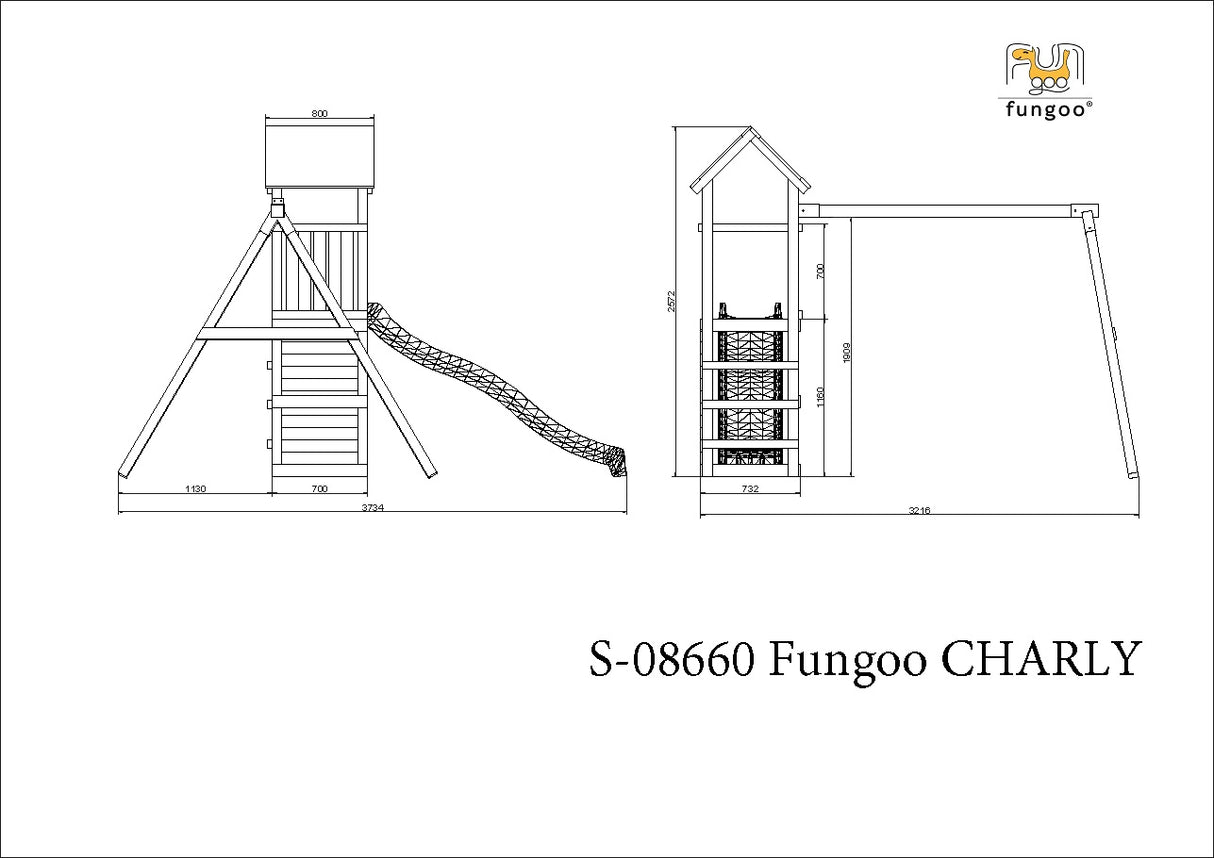 Shire Charly Climbing Frame