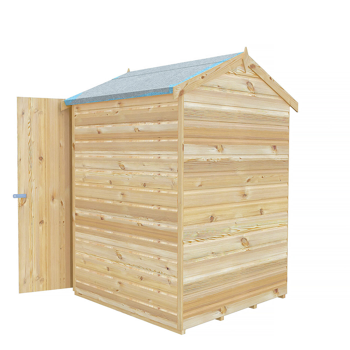 Shetland 4 ft x 4 ft Shiplap Apex Shed