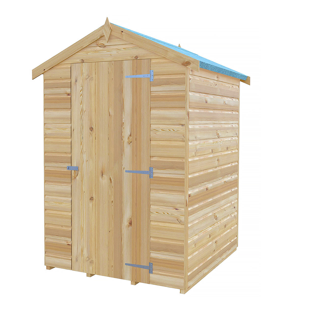Shetland 4 ft x 4 ft Shiplap Apex Shed