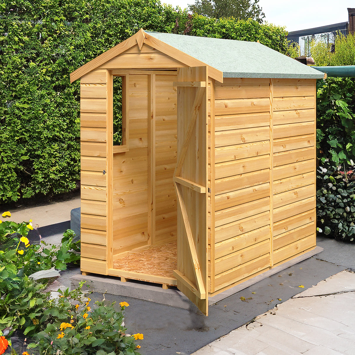 Shire Shetland Shiplap Apex Shed 6x4