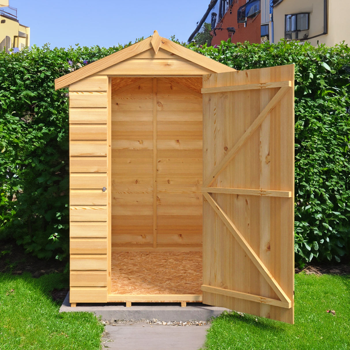 Shire Shetland Shiplap Apex Shed 6x4