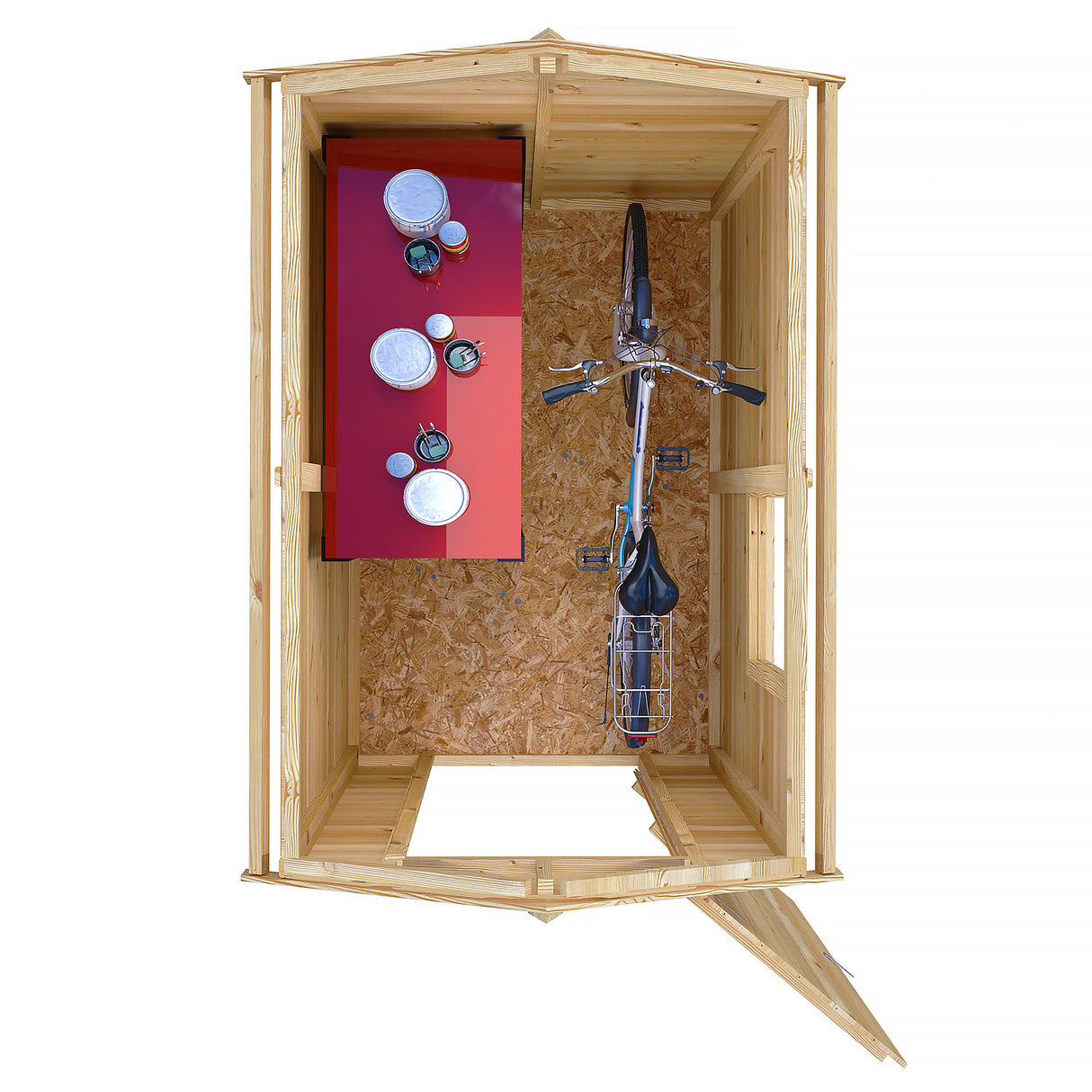 Shire Shetland Shiplap Apex Shed 6x4